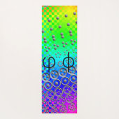 Tapis De Yoga Séquence Centesimal 12chiffres Fibonacci par K Yon (Dos)