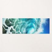 Tapis De Yoga Serene Wave Yoga Mat (Devant (Horizontal))