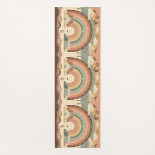 Tapis De Yoga Sérénité bohème Yoga Mat