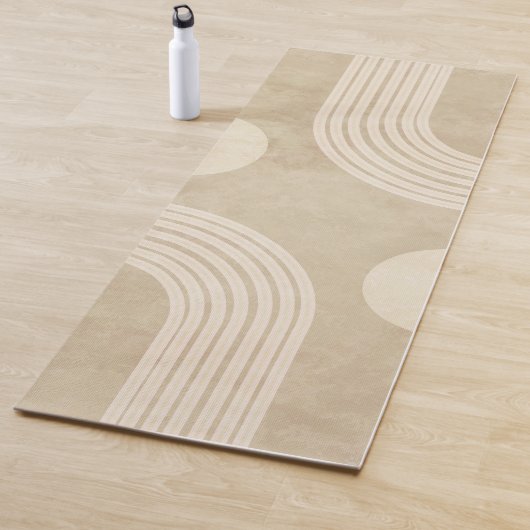 Tapis De Yoga Sérénité Boho Yoga Mat (En situation)