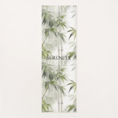 Tapis De Yoga Sérénité du bambou vert (Devant)