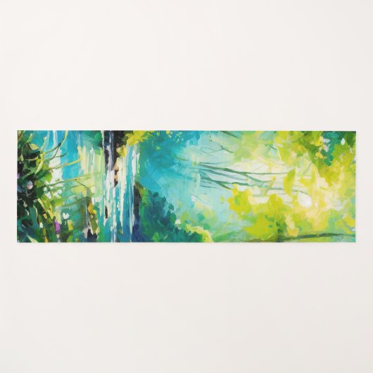 Tapis De Yoga Sérénité Stream Yoga Mat (Devant (Horizontal))