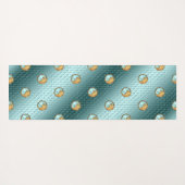 Tapis De Yoga Serpent de Feu (Dos (Horizontal))