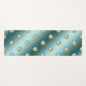 Tapis De Yoga Serpent de Feu (Devant (Horizontal))