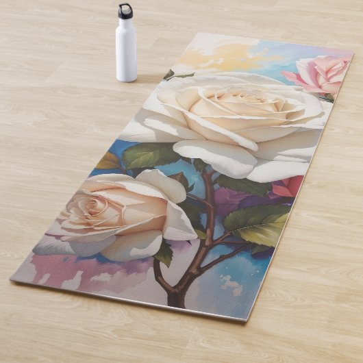 Tapis De Yoga Serviette (En situation)