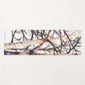 Tapis De Yoga Serviette de bain pour bouleau d'Adam (Devant (Horizontal))