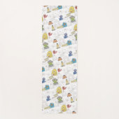 Tapis De Yoga Sesame Street Vintage Comic Pattern (Devant)