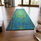 Tapis De Yoga Shambala Tantric Nymphaea mandala art