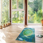 Tapis De Yoga Shambala Tantric Nymphaea mandala art