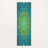 Tapis De Yoga Shambala Tantric Nymphaea mandala art (Devant)