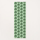 Tapis De Yoga Shamrocks verts 2025 (Devant)