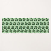 Tapis De Yoga Shamrocks verts 2025 (Devant (Horizontal))