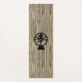 Tapis De Yoga Shiva sur le bois (Devant)