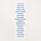 TAPIS DE YOGA SHRI YOGA MAT BLEU (Dos)