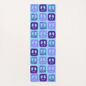 Tapis De Yoga Signal de paix (Dos)