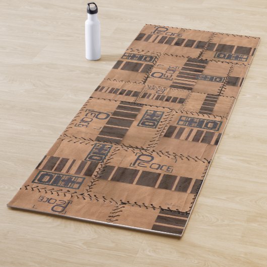 Tapis De Yoga Signal de paix (En situation)