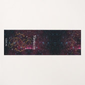 Tapis De Yoga SIGNE Zodiaque Étoile Gémeaux Monogramme Parties s (Devant (Horizontal))