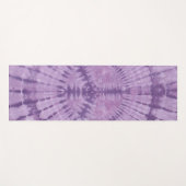 Tapis De Yoga Signes de paix Tie Dye (Devant (Horizontal))