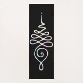 Tapis De Yoga Silver Unalome  (Dos)