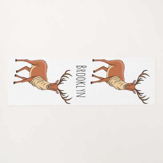 Tapis De Yoga Simple dessin (Dos (Horizontal))