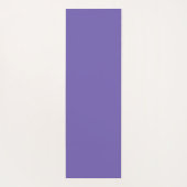 Tapis De Yoga Simple Fleur Violette sur Croix Moderne (Dos)