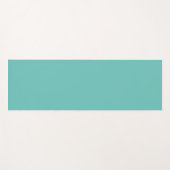 TAPIS DE YOGA SIMPLE MODERNE MODERNE MONOGRAM ÉLÉGANT CHIC STYLE (Devant (Horizontal))