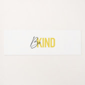 Tapis De Yoga Simple, moderne, urbain cool design dynamique Be K (Dos (Horizontal))