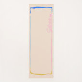 Tapis De Yoga Simple Painted (Devant)