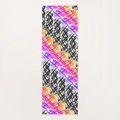 Tapis De Yoga Simple Scribble | Os à hareng | (Dos)