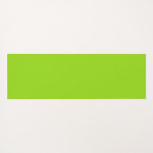 Tapis De Yoga Simple vert uni (Dos (Horizontal))