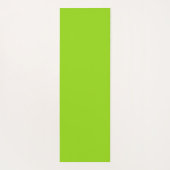 Tapis De Yoga Simple vert uni (Dos)