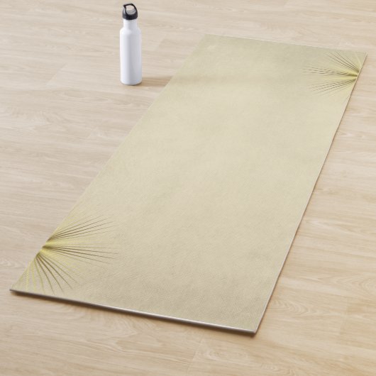 Tapis de yoga simples et cool (En situation)