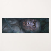 Tapis De Yoga Singe dans la jungle (Devant (Horizontal))