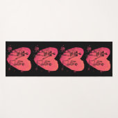 Tapis De Yoga Skeleton Love (Devant (Horizontal))