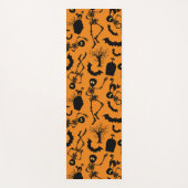 Tapis De Yoga Skeletons d'Halloween Macabre Dance (Devant)