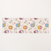 Tapis De Yoga Sleepy Sloth (Devant (Horizontal))