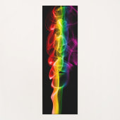 Tapis De Yoga SlipperyJoe's fumée vif arc-en-ciel célébré (Devant)