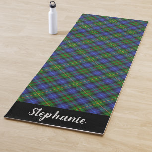 Tapis De Yoga Smith Scottish Tartan Plaid Motif
