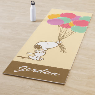 Tapis De Yoga Snoopy et ballons