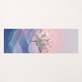 Tapis De Yoga Soft Mountain Lotus (Devant (Horizontal))