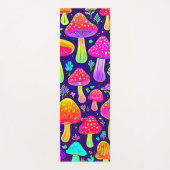 Tapis De Yoga Soft Neon : Patch pour champignon de dessin (Devant)