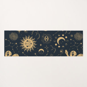 Tapis De Yoga Sol y luna - Bruja astronómica