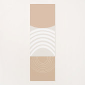 Tapis De Yoga Solde d'arche solaire beige chaud #2 (Devant)