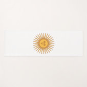 Tapis De Yoga Soleil de mai (Devant (Horizontal))