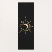 Tapis De Yoga Soleil d'or (Dos)