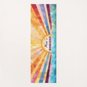 Tapis De Yoga Soleil Et Horizon Mer Yoga Mat (Devant)