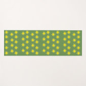 Tapis de Yoga Soleil Jaune (Devant (Horizontal))