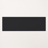 Tapis De Yoga Soleil sur les rochers noirs (Dos (Horizontal))