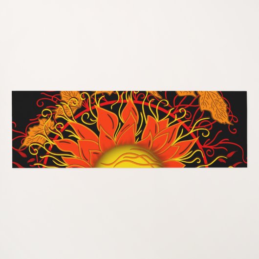Tapis De Yoga Soleil tourbé (Dos (Horizontal))