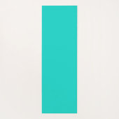 Tapis De Yoga Solide clair turquoise (Dos)